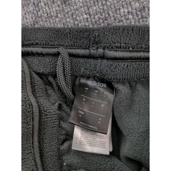 Adidas Sweatpants Size Small Gray Polycotton Blend Spell Out Logo - Picture 7 of 10